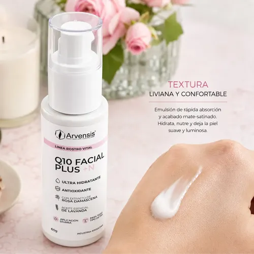 Crema Facial Antiedad Q10 Plus N Hidratante Antioxidante Ful