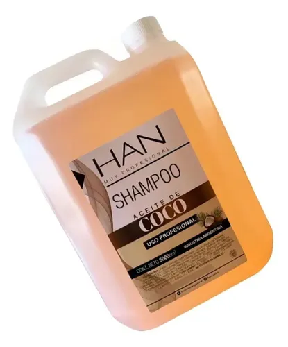 Shampoo Han Aceite Coco Hidronutritivo Anti-frizz 5lt Full