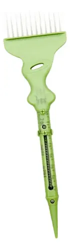 * 2 Peine Para Teñir El Cabello, Cepillo Recto, Verde