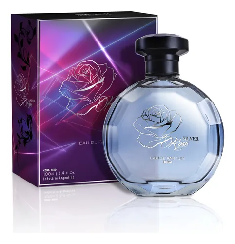 Kit Eau Parfum Silver Rose Woman 100 Ml+ Fragancia Man 50 Ml