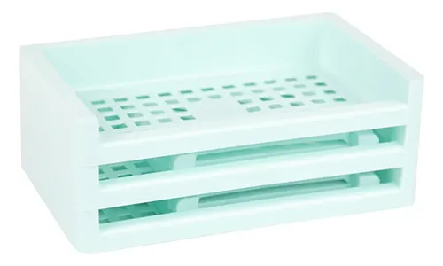 Caja Organizadora De Oficina Para Cosméticos Y Cuidado Facia