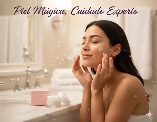 Crema Facial Con Ácido Hialurónico Pantenol Mujeres Mágicas