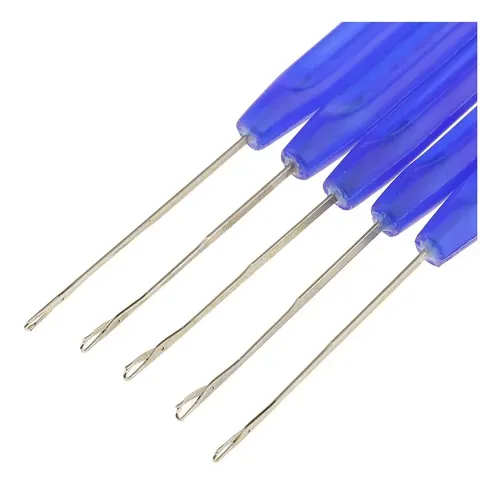 Alicates De Extensiones De Cabello Microanillos Y Azul