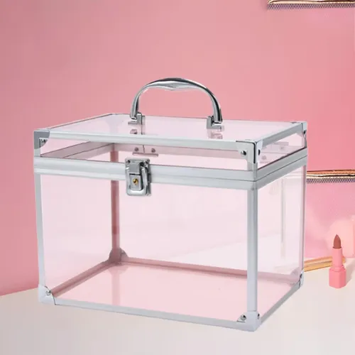 Organizador De Maquillaje, Vitrina Para Rosa Claro