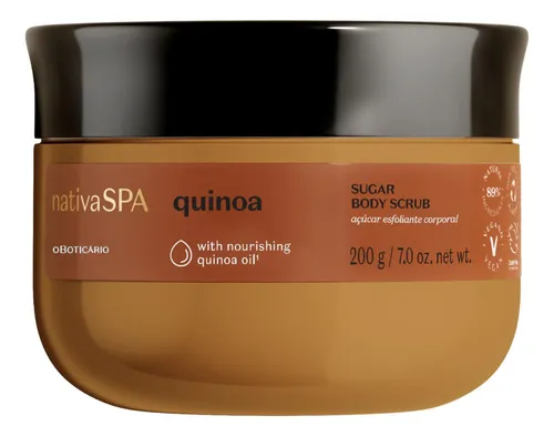 Exfoliante Corporal Nativa Spa O Boticário 200 G De Azúcar D