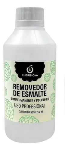 Removedor Esmalt Semipermanente Cherimoya Uñas Gel