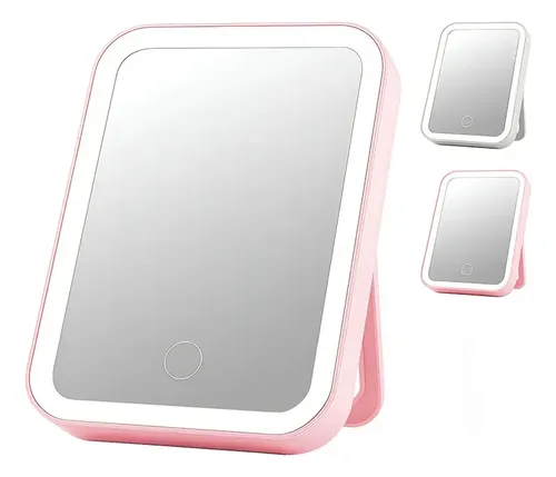 Espejo De Maquillaje Led Ruiyue Con 3 Niveles, Recargable Po