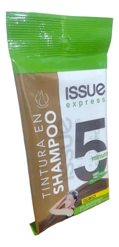 Issue Express 5 Minutos Tintura En Shampoo Tono Rubio Oscuro
