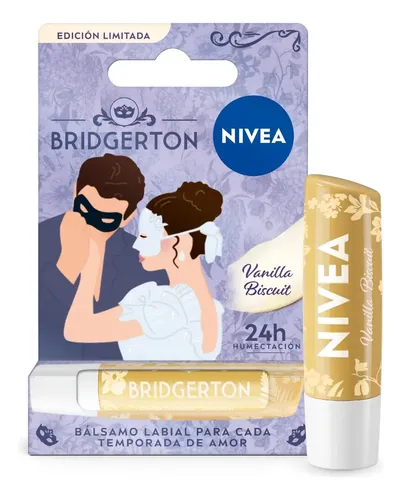 Nivea Bálsamo Labial Vanilla Biscuit Edición Bridgerton