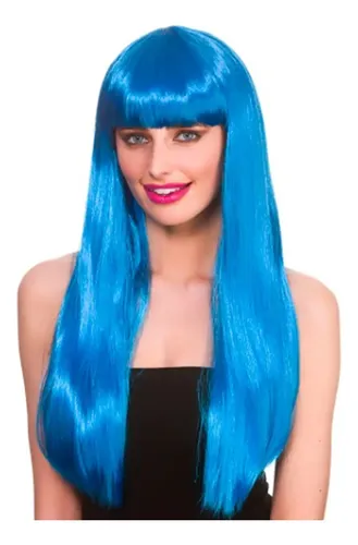 Pack X 12 Pelucas Lisas Pelo Lacio Colores Fiestas 555