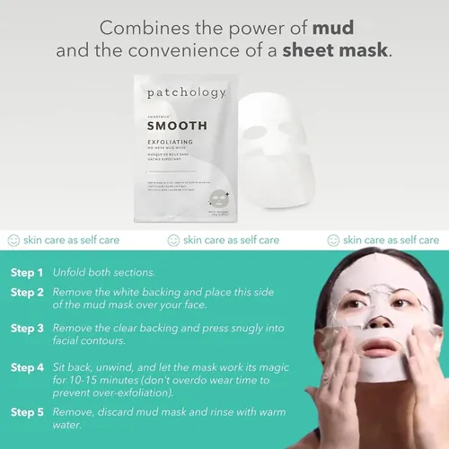 Mascarilla Facial De Arcilla Smooth Smartmud Patchology