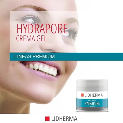 Lidherma Hydrapore Crema Gel Hialuronico Antiage Hidratante