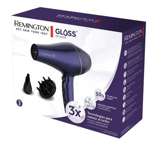 Secador De Pelo Remington Gloss AC9350