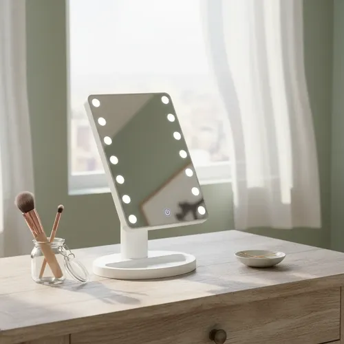 Espejo Con Luz Led Rectangular