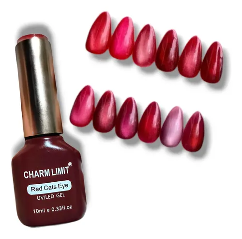 Esmalte Semipermanente Para Uñas Red Cat Eye Charm Limit