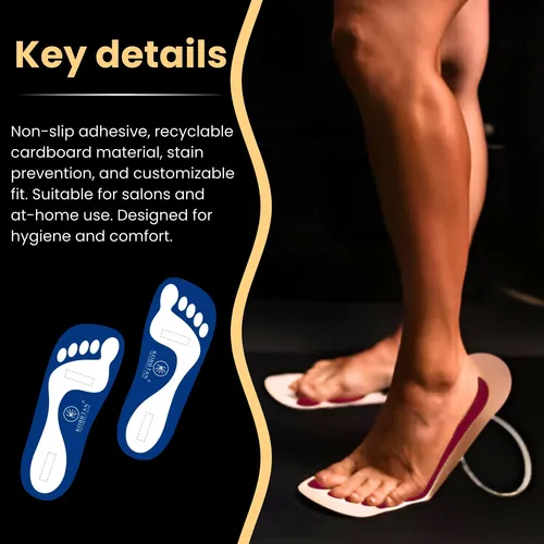 Pads Para Spray Bronceador Kobbtan Para Pies 25 Pares
