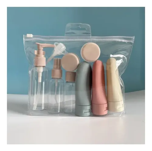 Set De 12 Botellas De Viaje