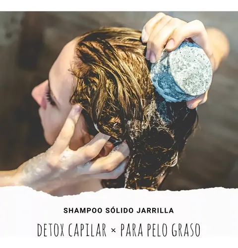 Shampoo Solido Natural Vegano Jarilla 50gr – Detox Capilar The Mash Store