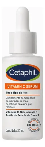 Cetaphil Vitamin C Serum Iluminador Facial Pieles Sensibles