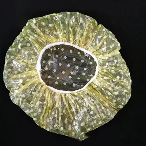 ` Gorros De Ducha De Plástico Transparente, Gorros De Baño U