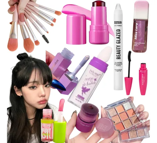 Kit De Maquillaje Para Regalo Kawaii Kbeauty San Valentin