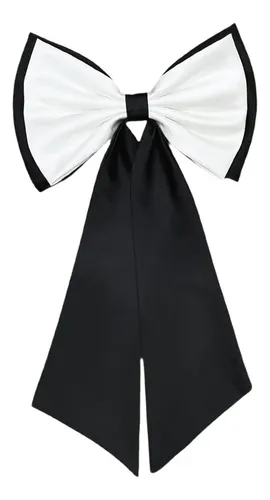 Accesorios Con Lazo De Satén Extraíble Para Blanco Negro