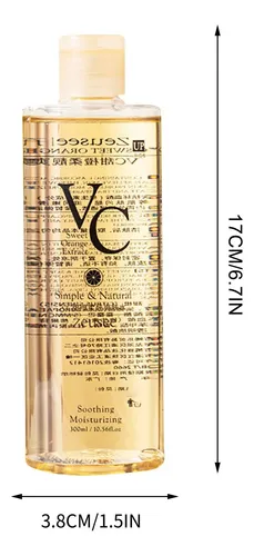 Tónico Corporal Calmante Vc De Naranja Dulce 300 Ml