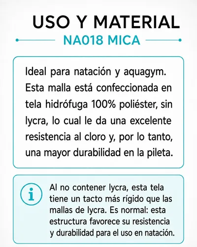 Traje De Baño Deportivo + Gorra Gl Anticloro – Talles Reales