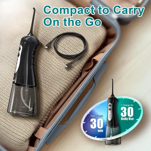 Nicefeel Agua Dental Flosser Teeth Pick – Carga Rápi…