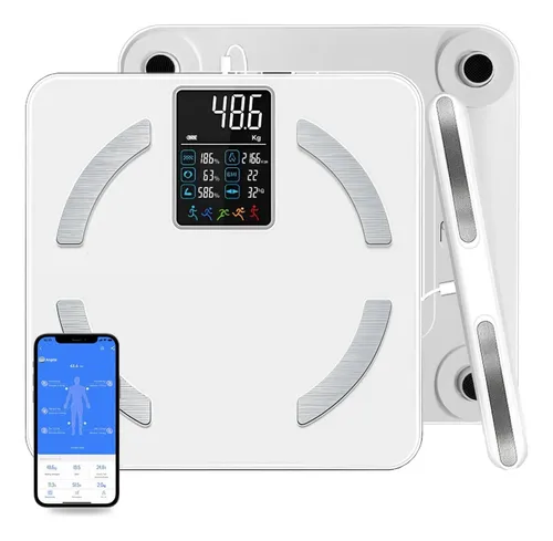 Bascula Digital Inteligente Corporal 8 Electrodos Bluetooth