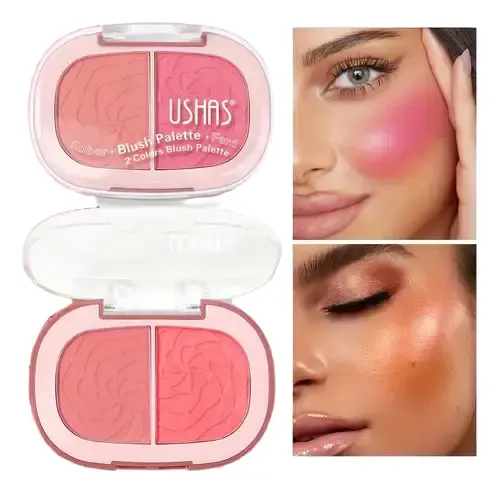 Rubor X 2 Tonos Maquillaje Ushas