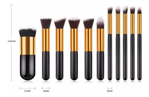 Set Brochas, Paleta Mezcladora Maquillaje, Limpia Brochas