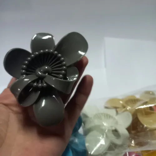 Broche Moño/flor Para Pelo Grandes Varios Colores Oferta!!!!