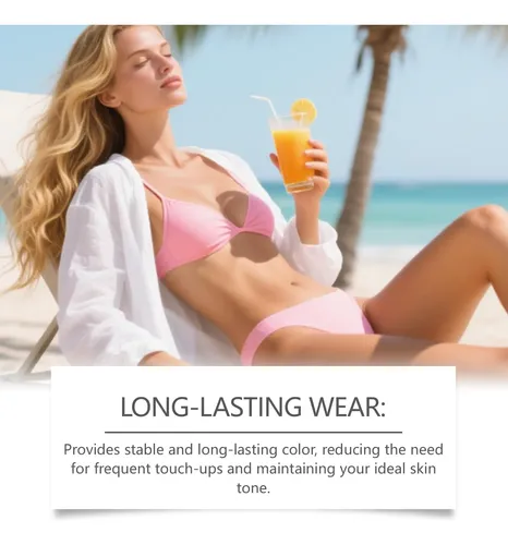Self Tanner Face Tanning Serum Buildable Sunless Bronze