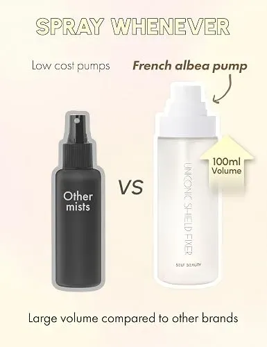 Self Beauty Fijador De Maquillaje Glow Spray Hidratante