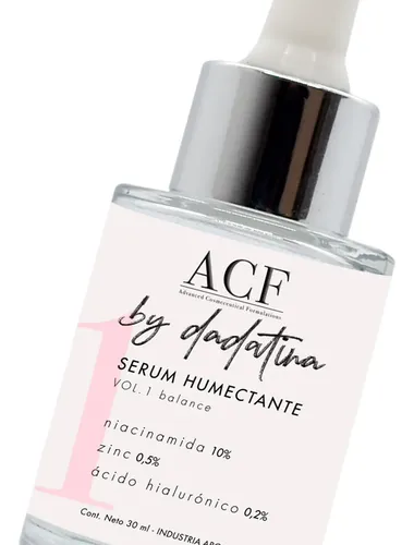 Acf Dadatina Serum Humectante Facial Apto Vegano 30ml Local