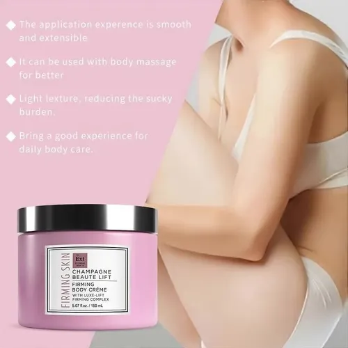 Crema De Cuerpo Reafirmante Con Extractos Naturales Para