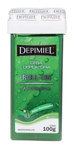 Cera Depilatoria Roll-On Alta Adherencia Depimiel 100g