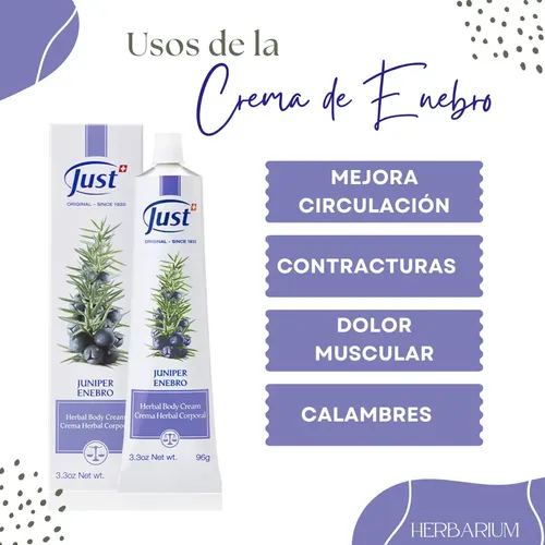 Crema De Enebro – Swiss Just – 96g