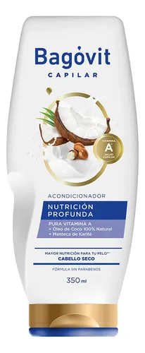 Acondicionador Bagóvit Capilar Nutrición Profunda X 350 Ml