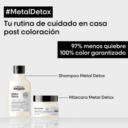 Mascara L’oreal Professionnel Metal Detox 250 Ml 6c