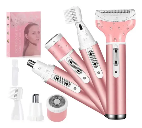 Nuevo Depiladora Facial Y Corporal Femenina 4 En 1 Usb