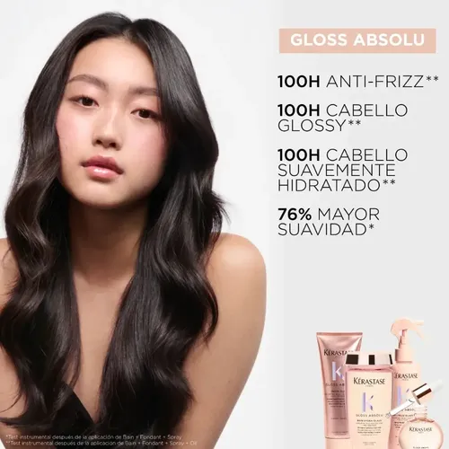 Kerastase Aceite Gloss Absolu Glaze Drops 45ml Brillo Frizz