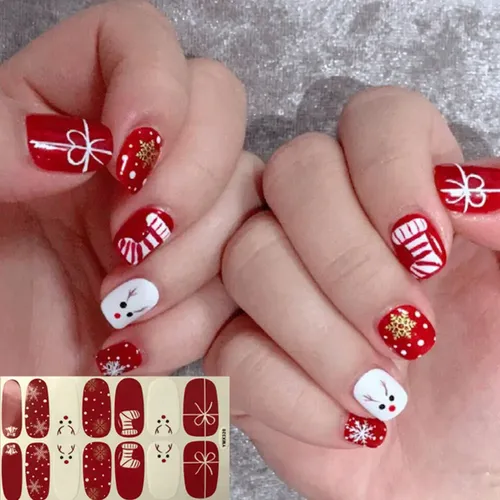 Dp Decoraciones De Uñas Navideñas & Ai &vm