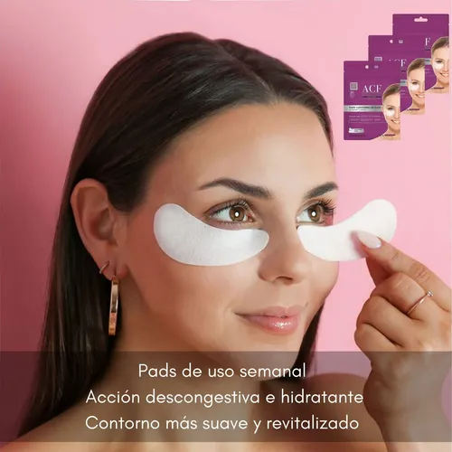 Pads Contorno Ojos Acf Bolsasojeras Hidrata Ilumina Kitx3 90