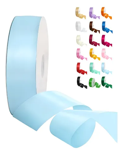 Rollo Liston Satinado Para Decoracion Ancho 4 Cm 91 Metros