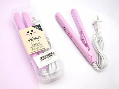 Mini Plancha De Pelo Para Flequillo Cerámica Portatil Viaje