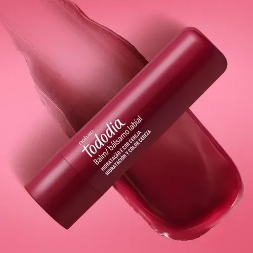 Bálsamo Labial Tododia Cereza Y Avellana 2,7 G Natura