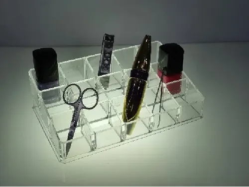 Organizador Acrilico Para Maquillaje 15 Compartimientos
