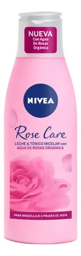 Leche Y Tónico Micelar Nivea Rose Care 2 En 1 X 200 Ml